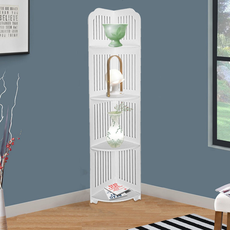 Red Barrel Studio® Emilyjane 4 Piece Plastic Corner Shelf Wayfair